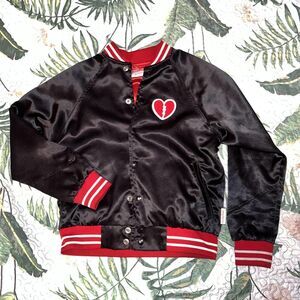 Tuesday-of-california Women's Black and Red Jacket